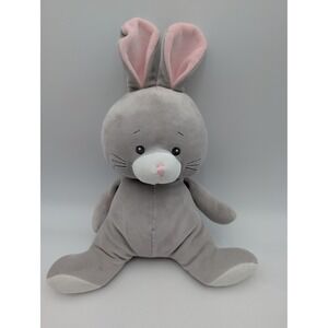 Baby Ganz Cuddle Me Bunny Gray BGE10533 Plush Stuffed Animal Toy